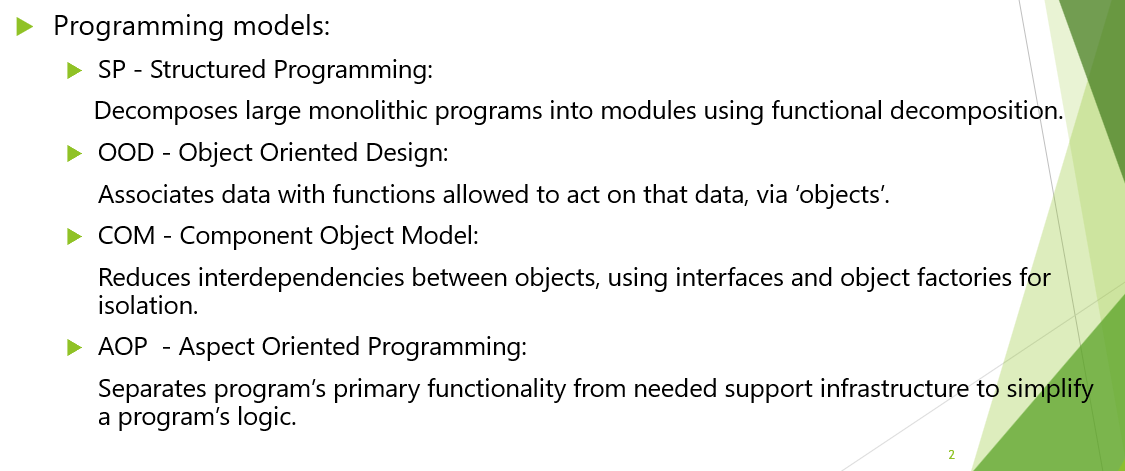 ProgrammingModels